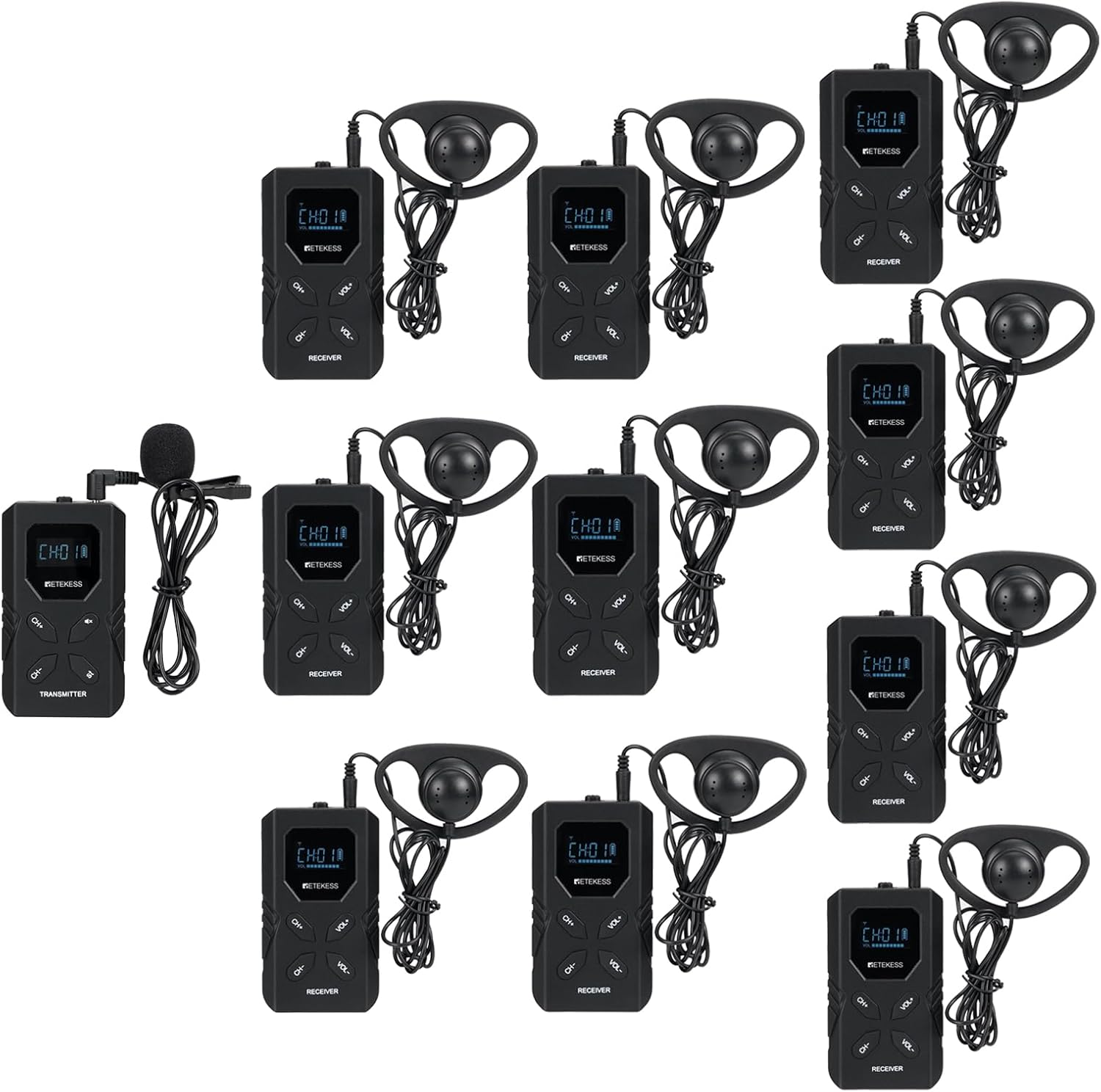 Retekess TT117 Tour Guide System