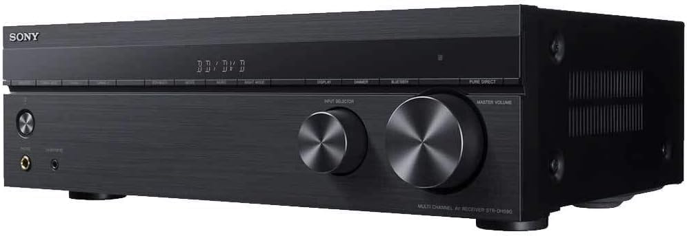 Sony STRDH590 5.2 multi-channel 4k HDR AV Receiver with Bluetooth (Renewed)