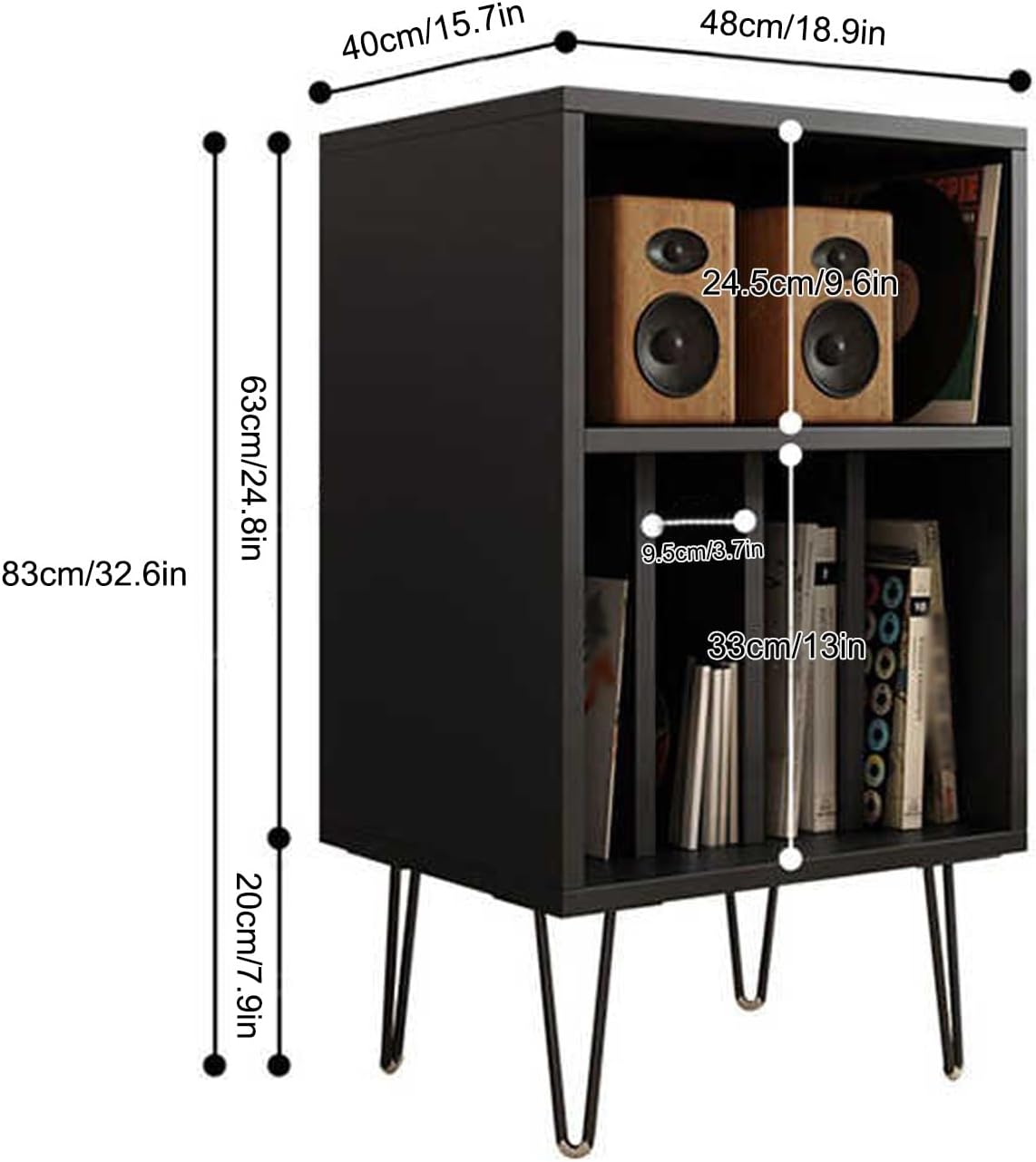 WNYAILLL Audio-Video Media Stand
