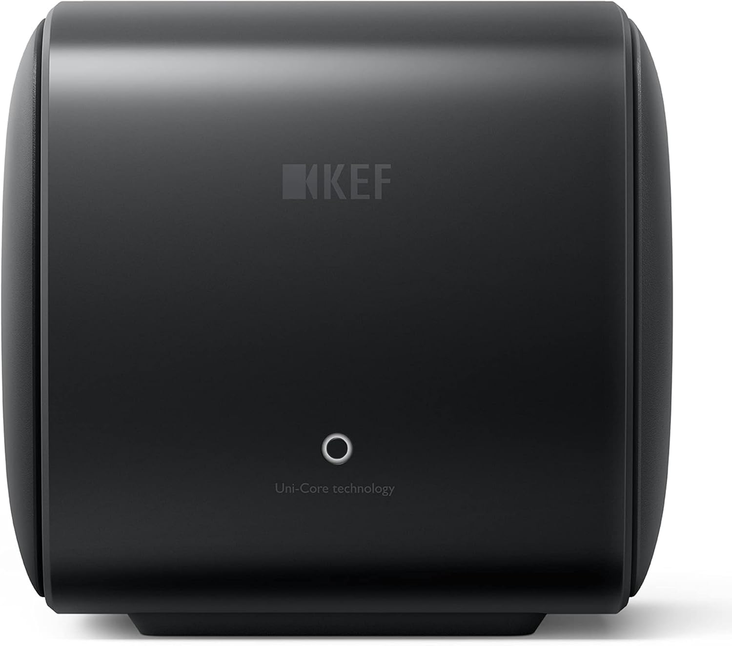 KEF KC62 6.5 Inch 1000W Compact Powered Subwoofer (Black)