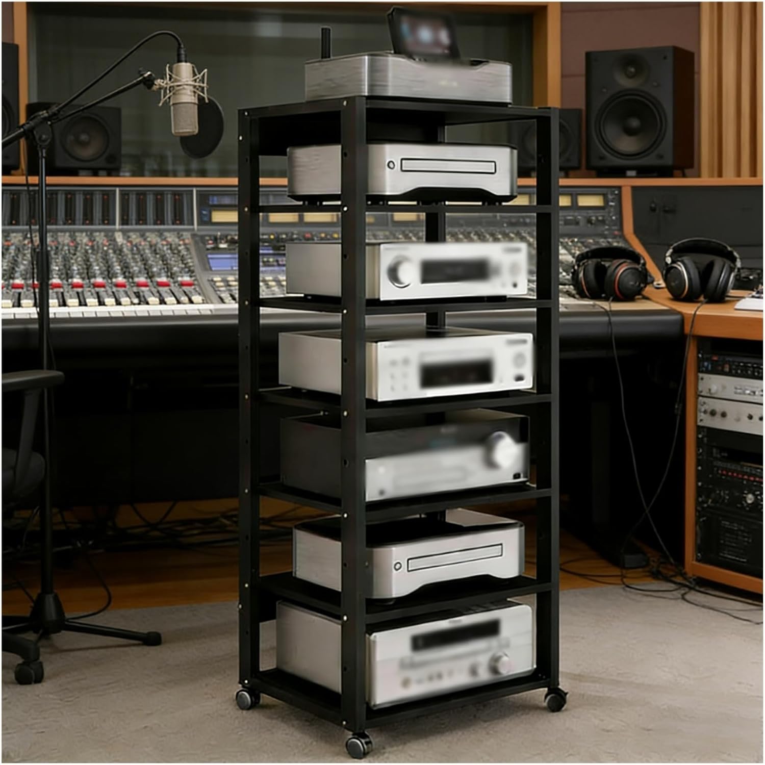 AV Media Stand Audio Rack