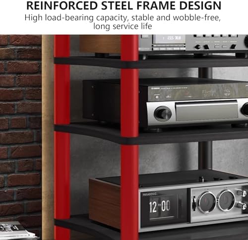 4-Tier Audio Video Media Stand