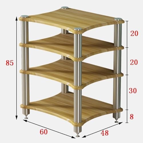 1 2 3 4 Tier AV Media Stand