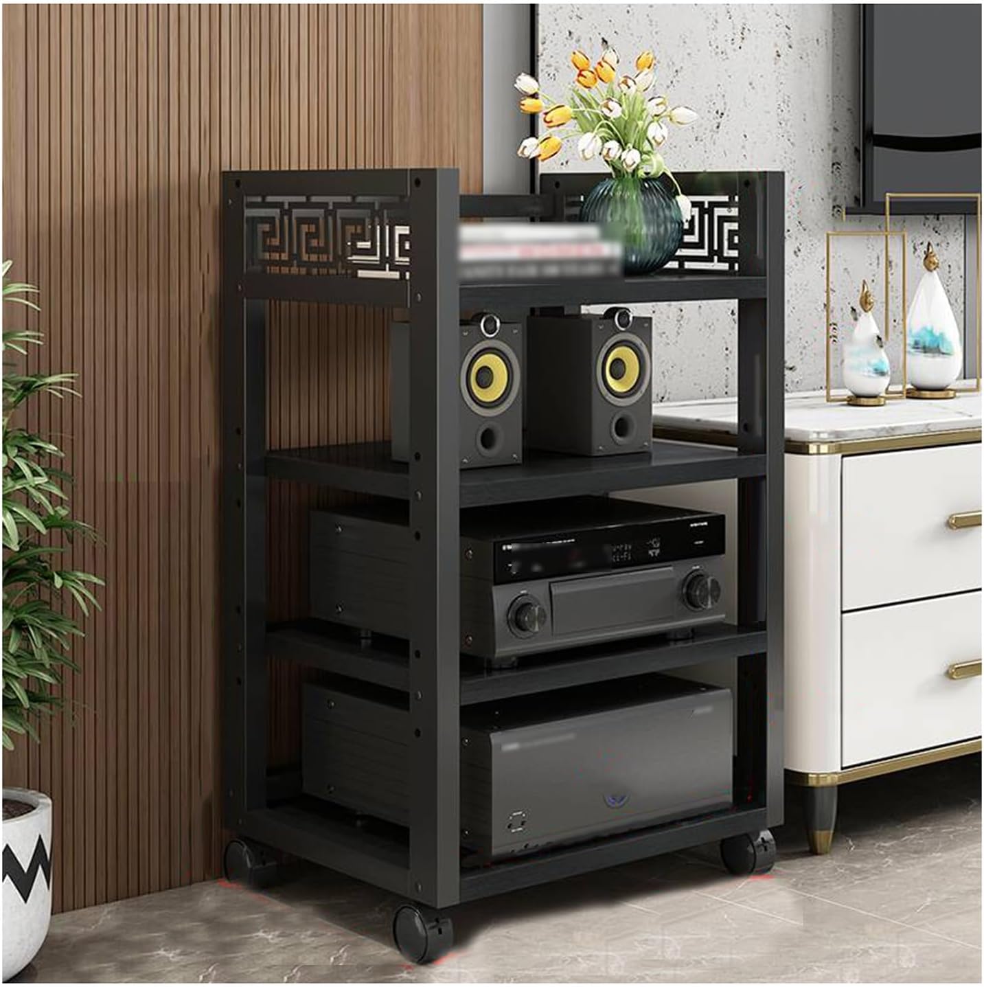 YLQFGUVWK Media Storage Rack
