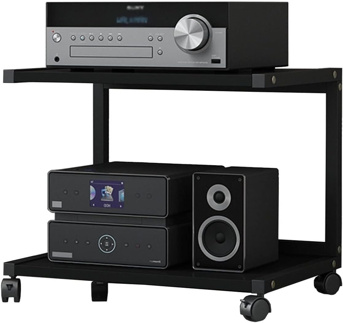 2-Tier Media Storage Cabinet