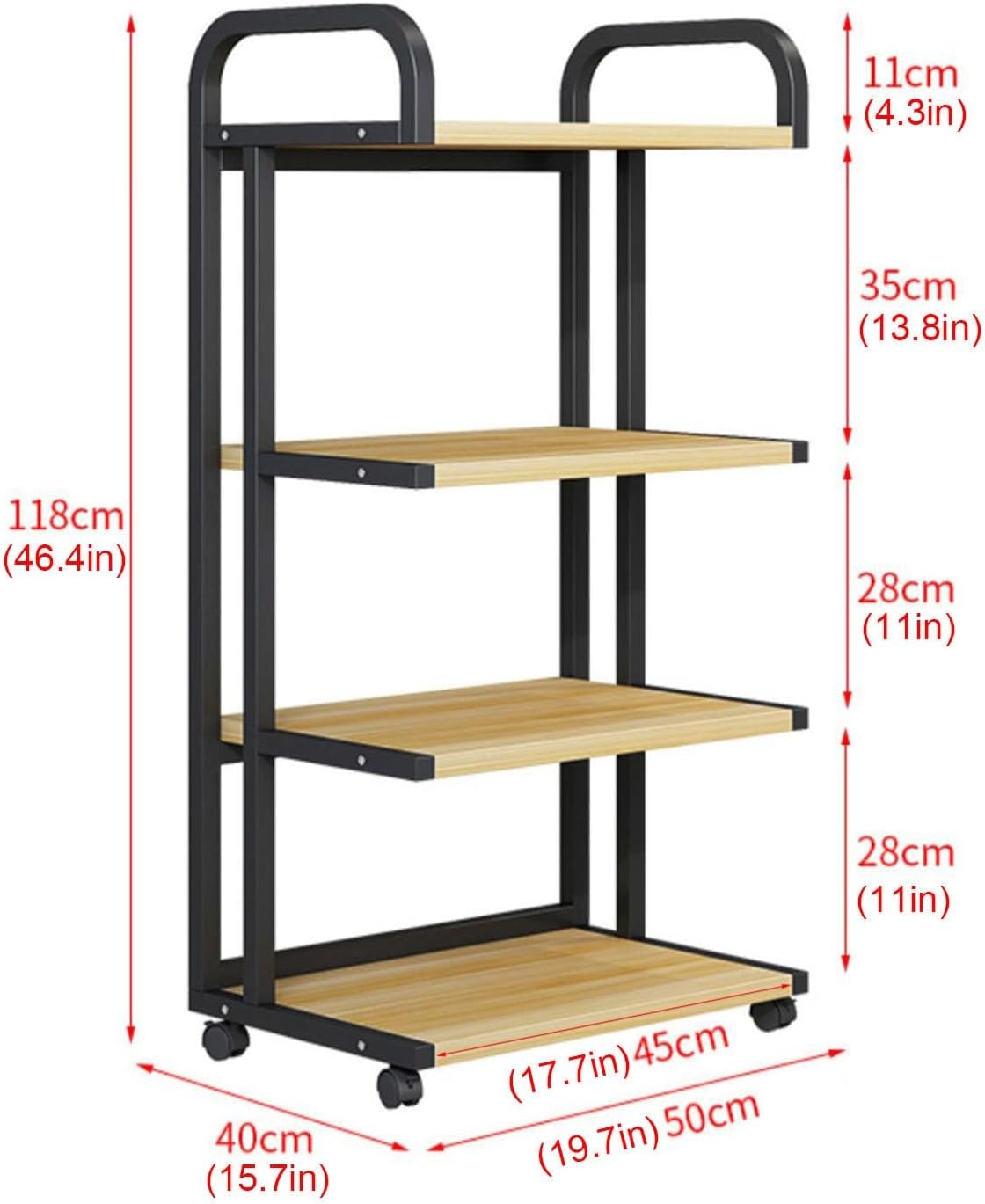 WUHUQN Media Storage Cabinet