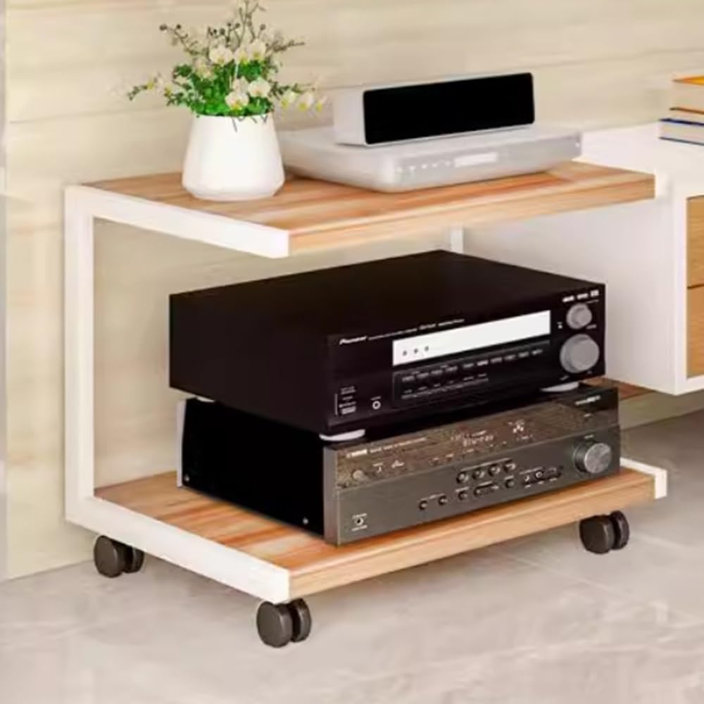 OUKEJNM 2/3-Tier AV Media Stand