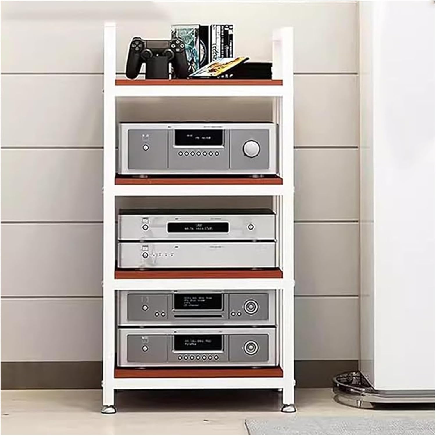 LZMZMQ Home Stereo Rack System with Non-Slip Foot Pad