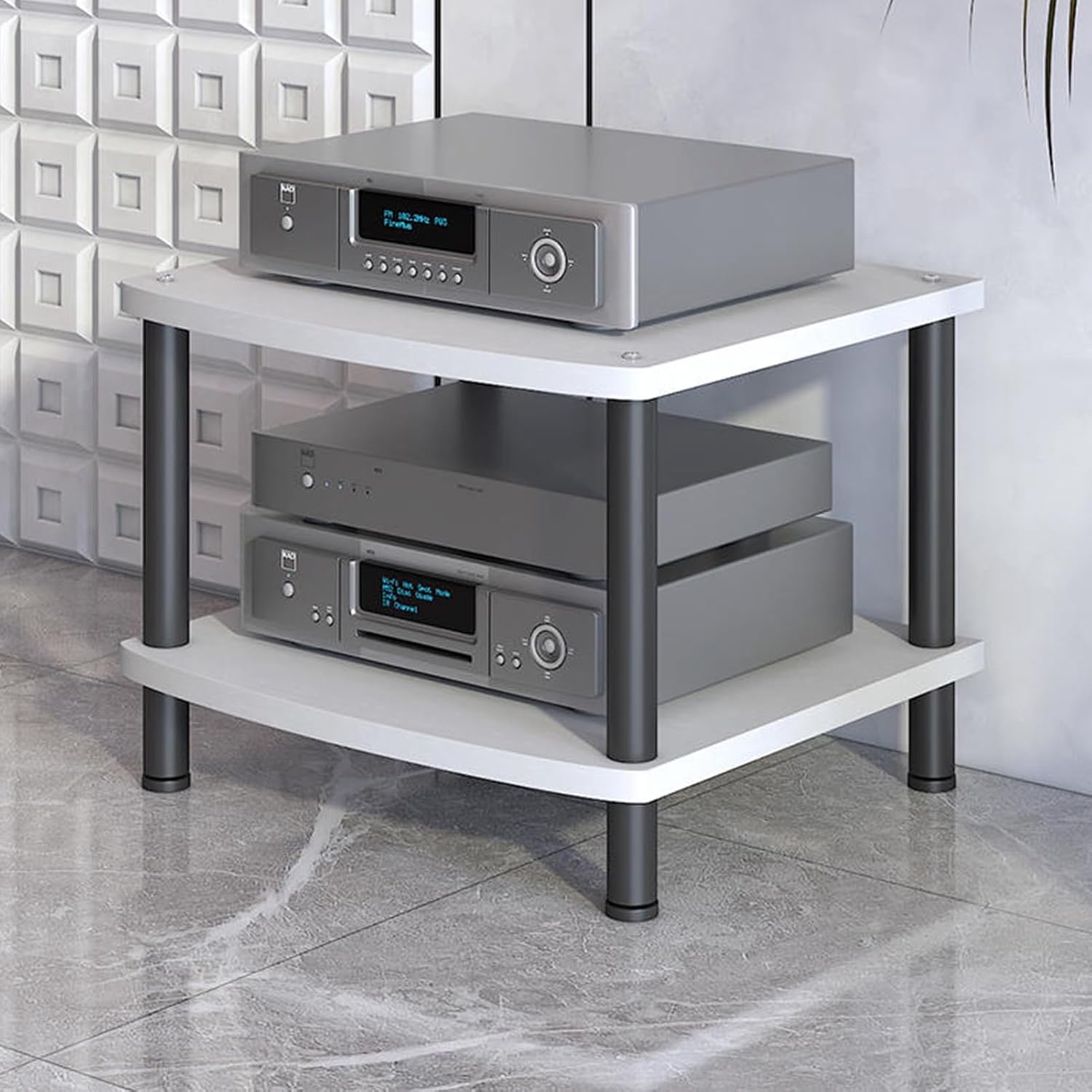 LYXWGRZD 4/3/2-Tier Media Stand