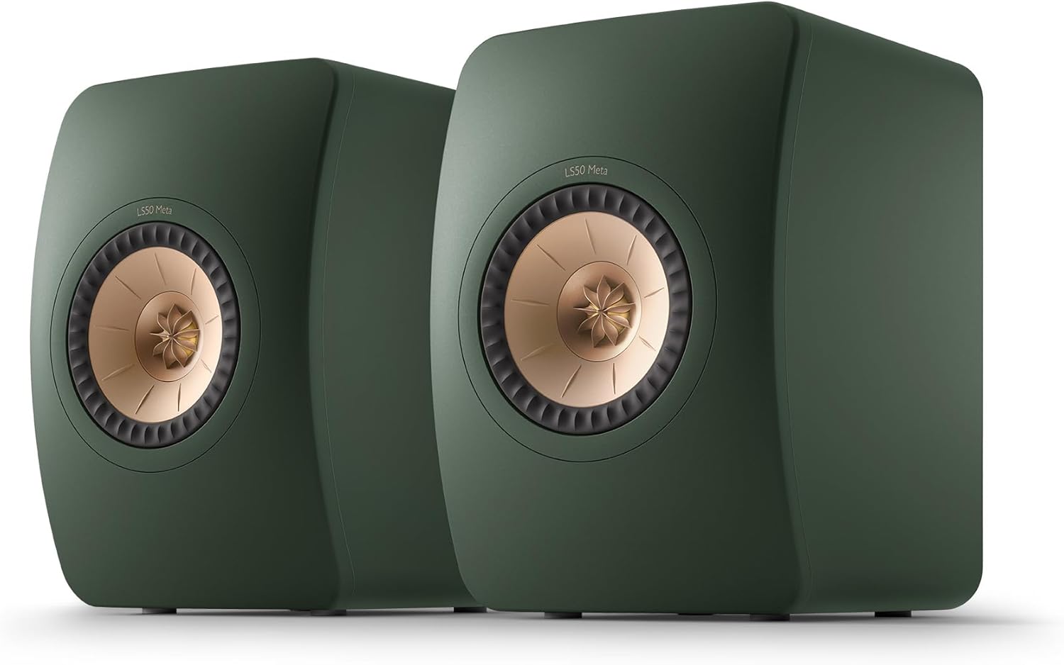 KEF LS50 Meta Passive Bookshelf Speakers - Pair (Moss Green)