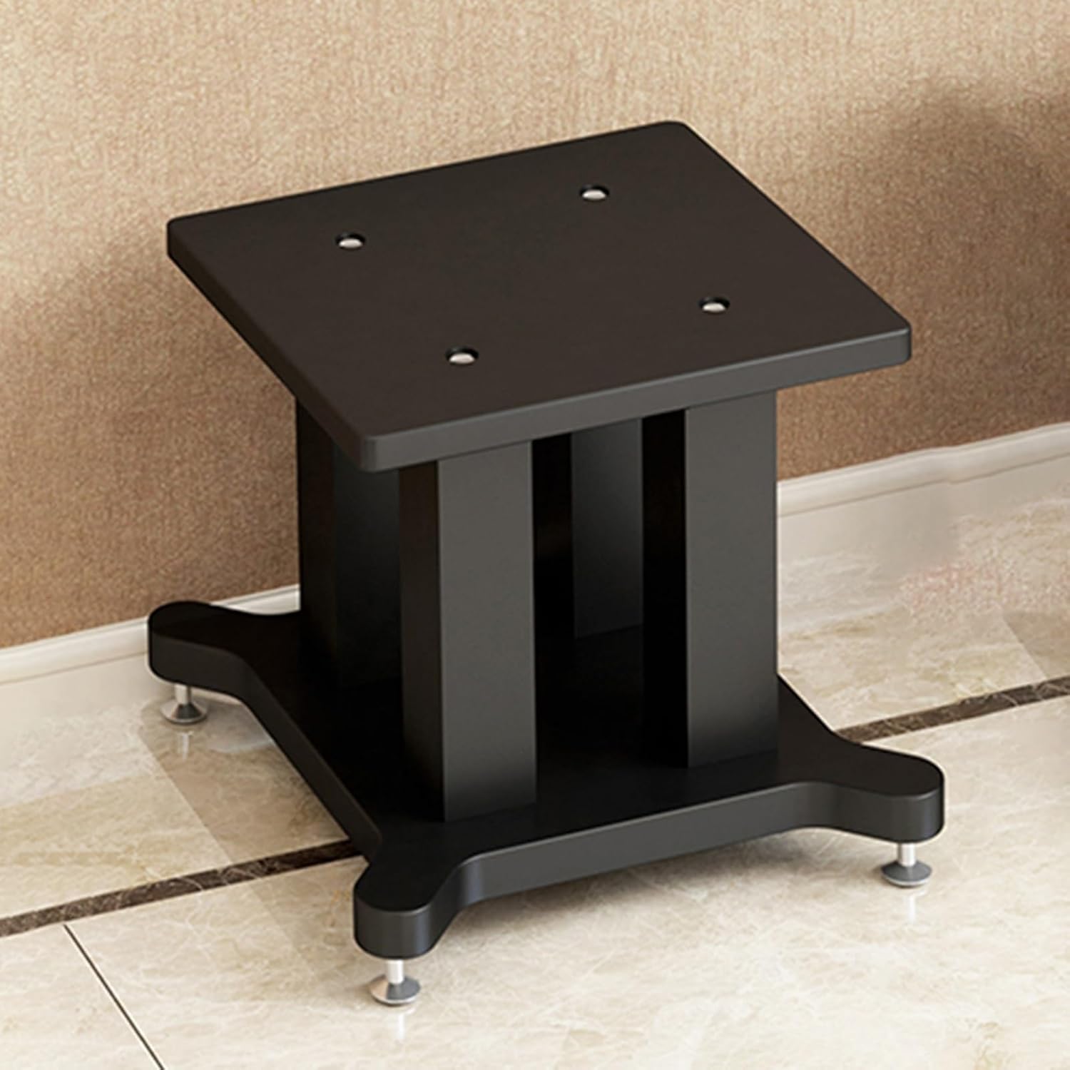 UrbanUp Audio Cabinet Rack 4 Post Stereo Cabinet Audio Rack Tower