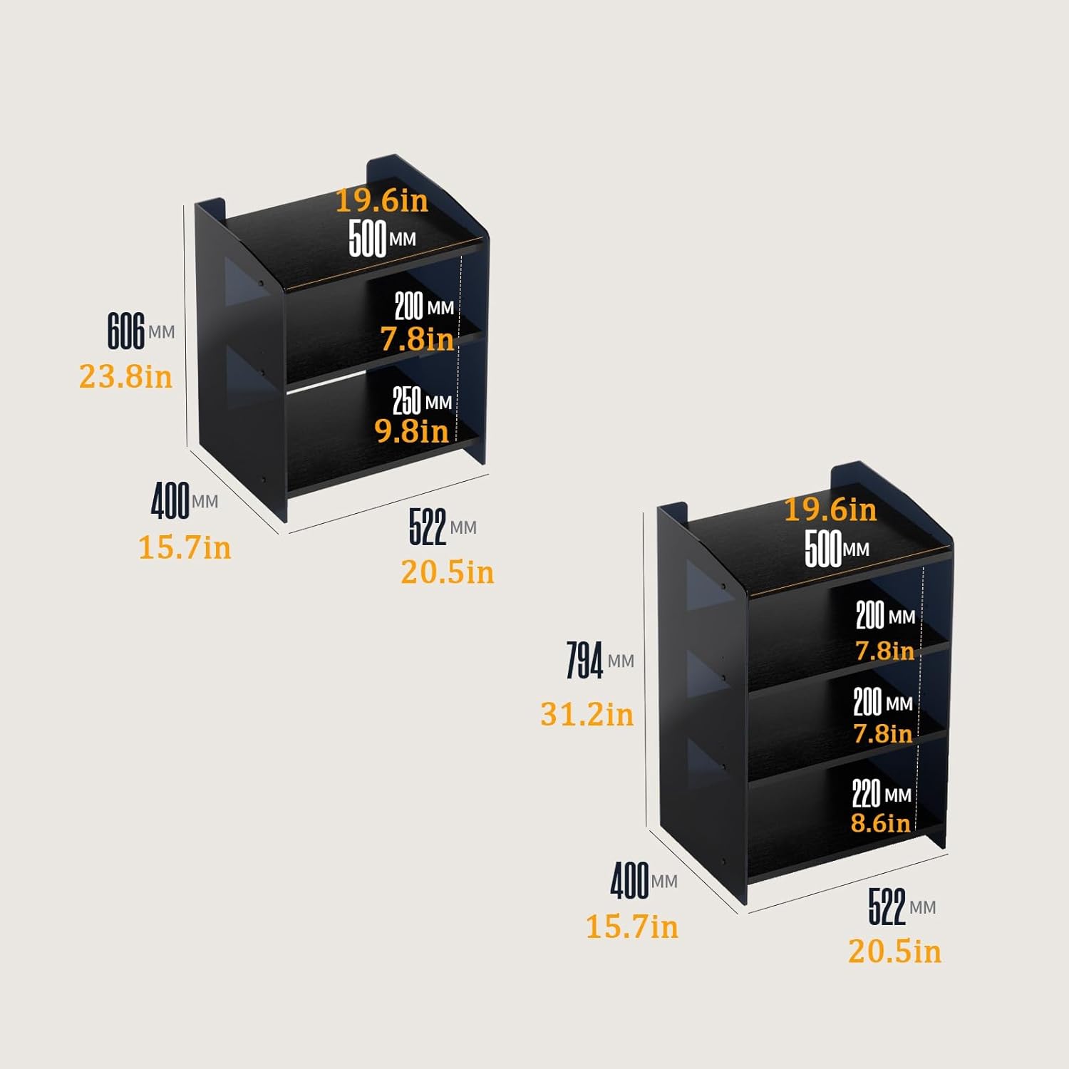 JIAOCKJIAO Acrylic Media Stand