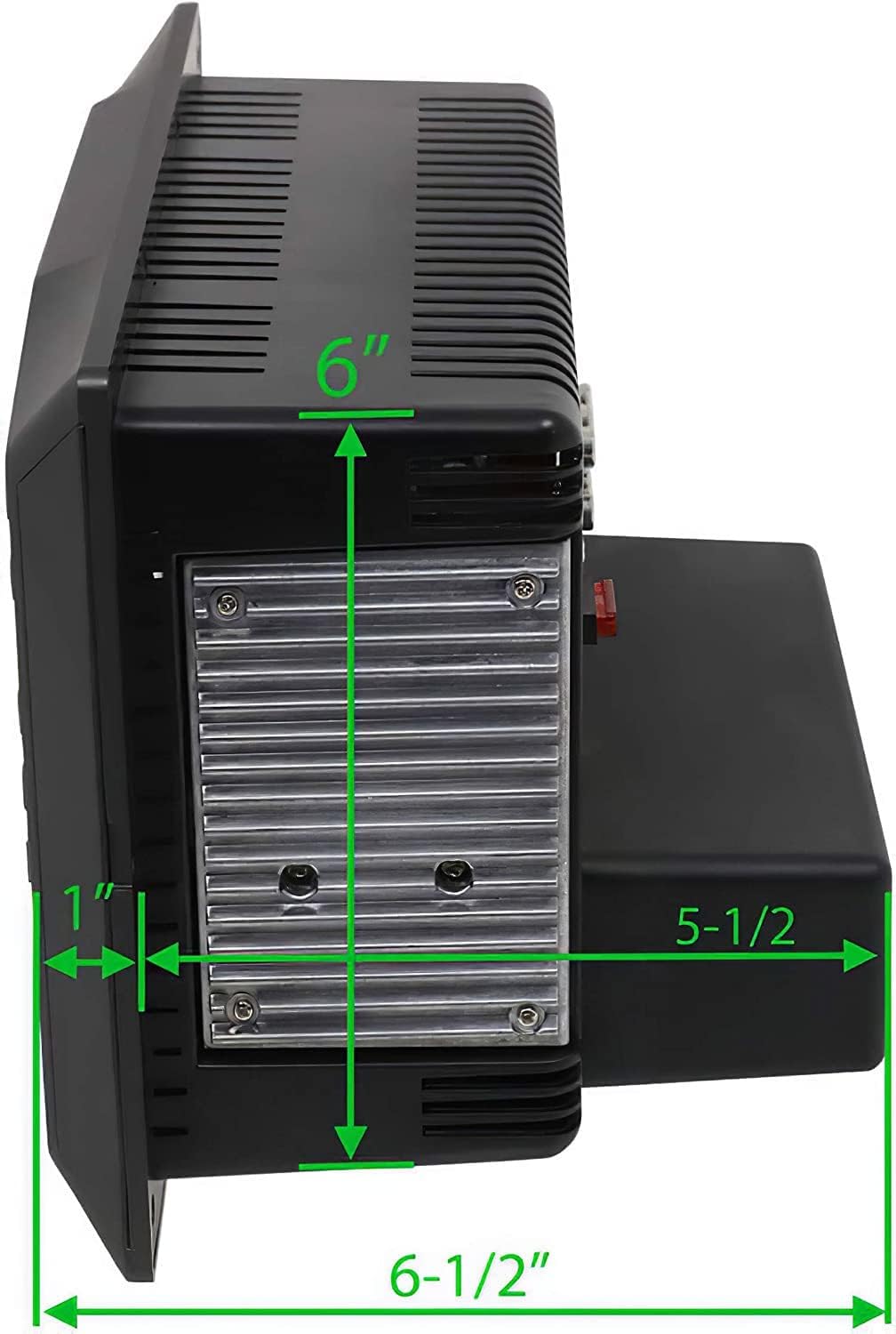 Jensen Bundle of (1) JWM62A AM|FM|DVD|CD|USB|AUX|App Ready Bluetooth Wallmount Stereo w/App Control 3-Speaker Zones / 8 Speaker Output