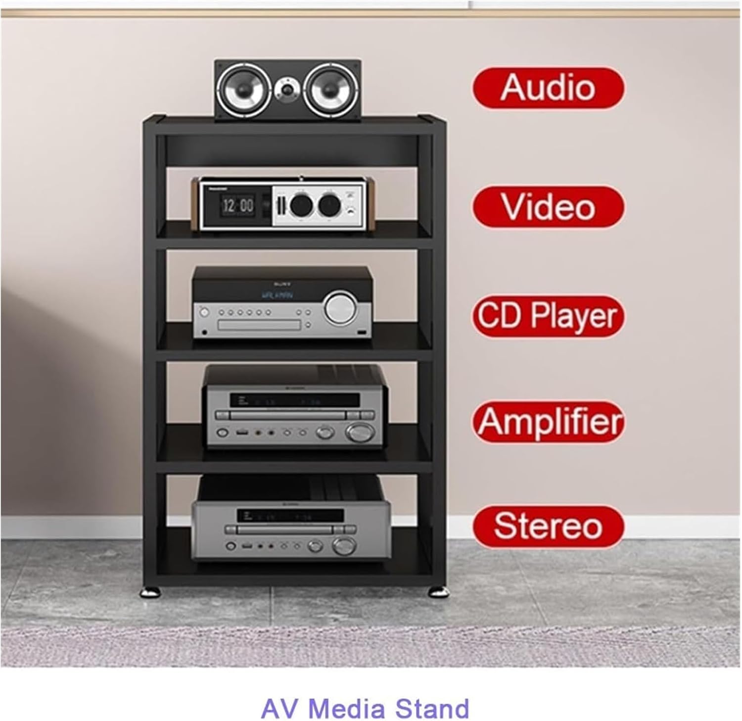 YHJCMBWLBBSH AV Media Stand