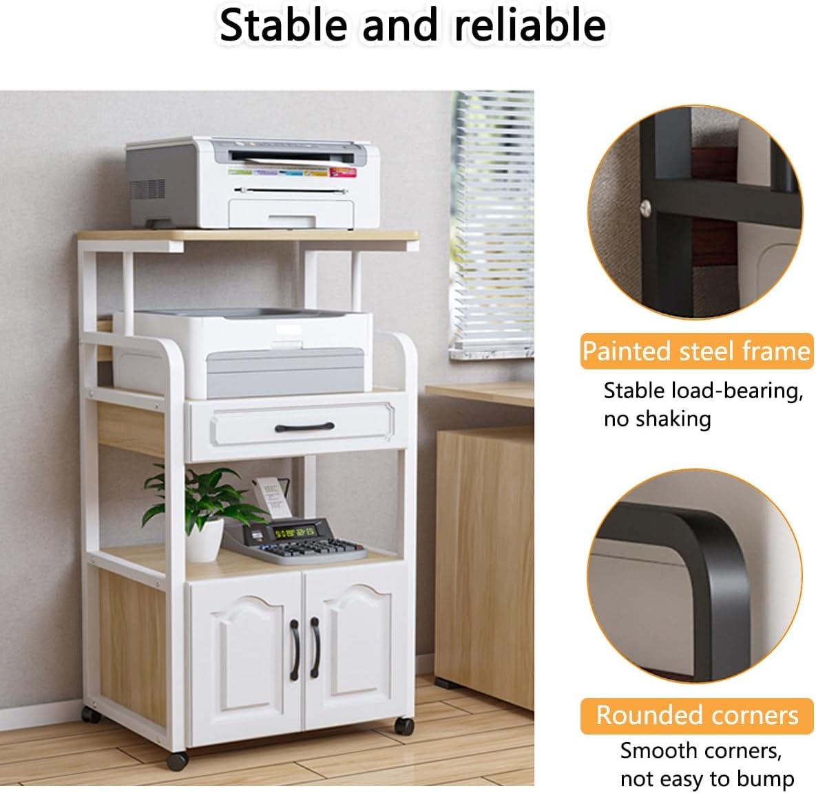 3/4 Tier AV Media Stand