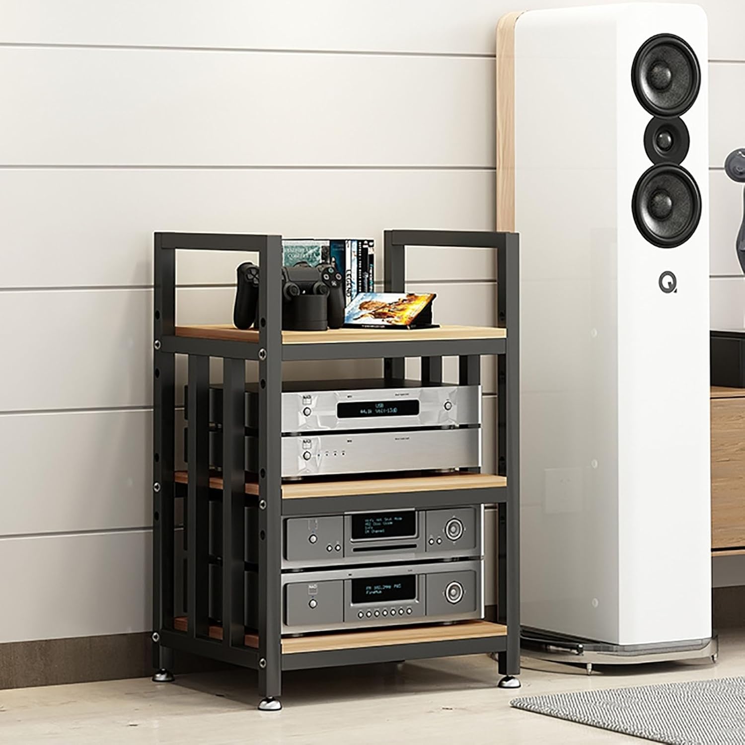 Modern AV Media Storage Cabinet
