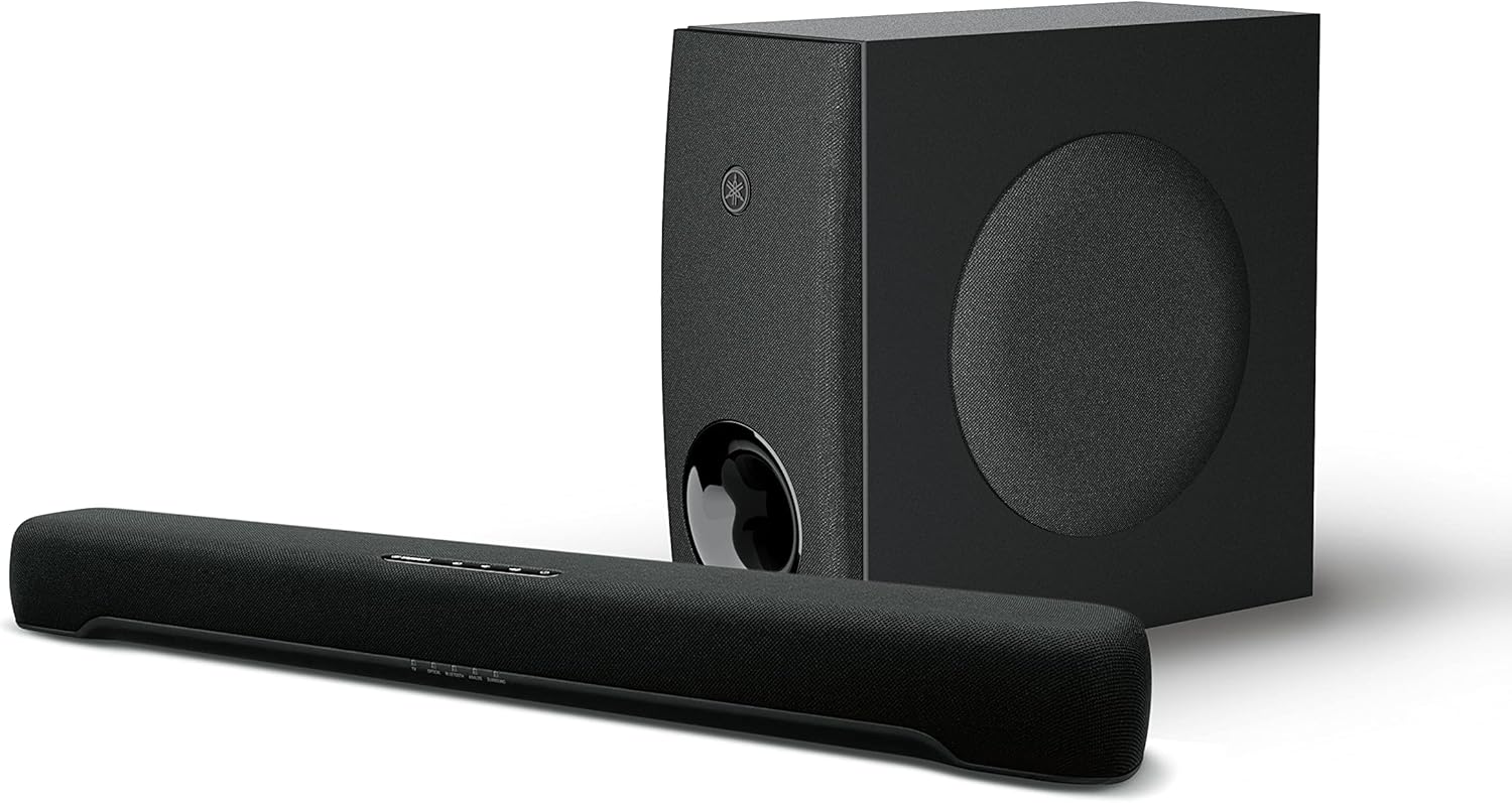 Yamaha Audio SR-C30A Compact Sound Bar with Wireless Subwoofer and Bluetooth