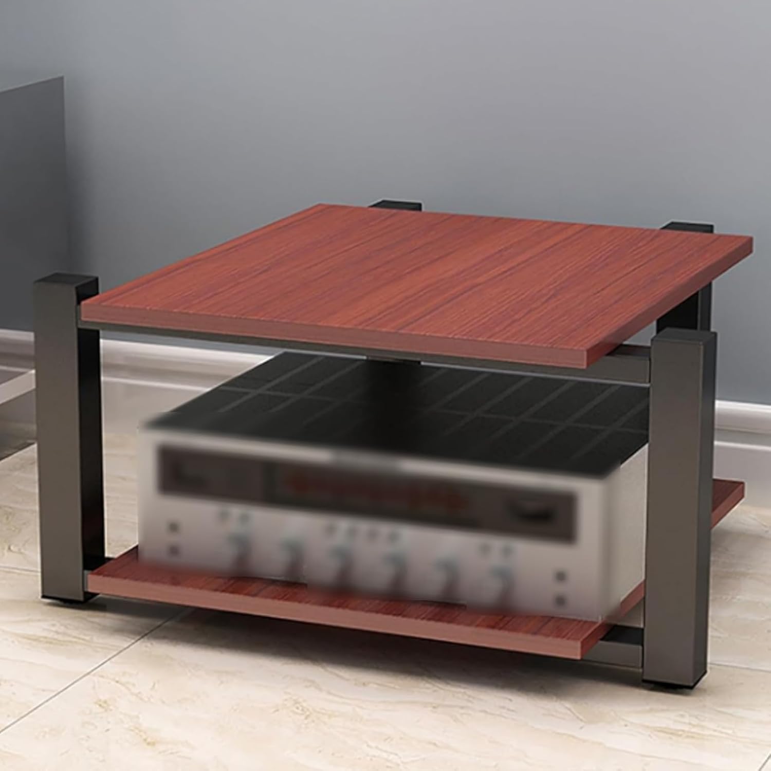 YUGXTH AV Media Stand Audio-Visual Shelving Stereo Cabinet