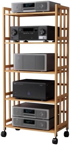 5 Tier Home Office Stereo Components Unit Cabinet