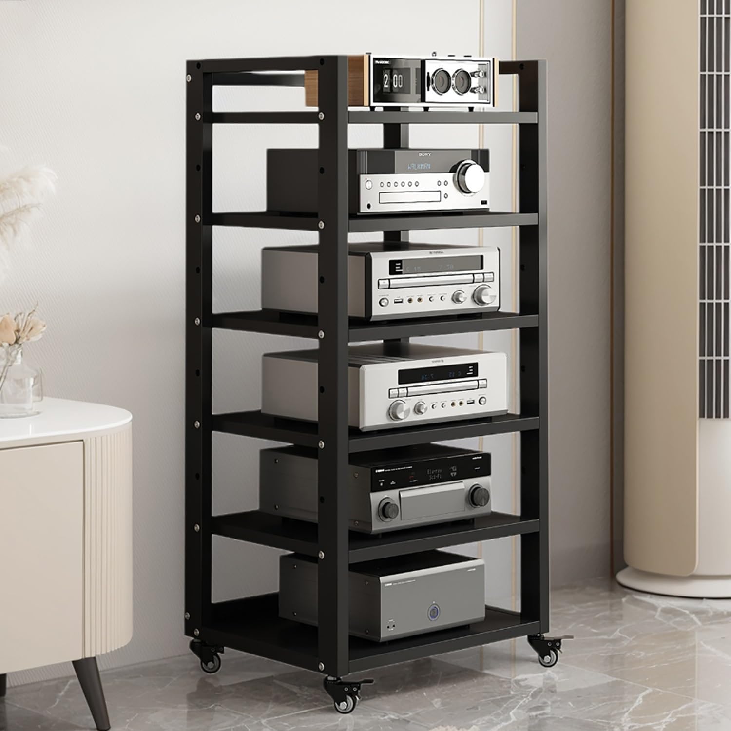 UFAGFDA 6 Tier AV Media Stand