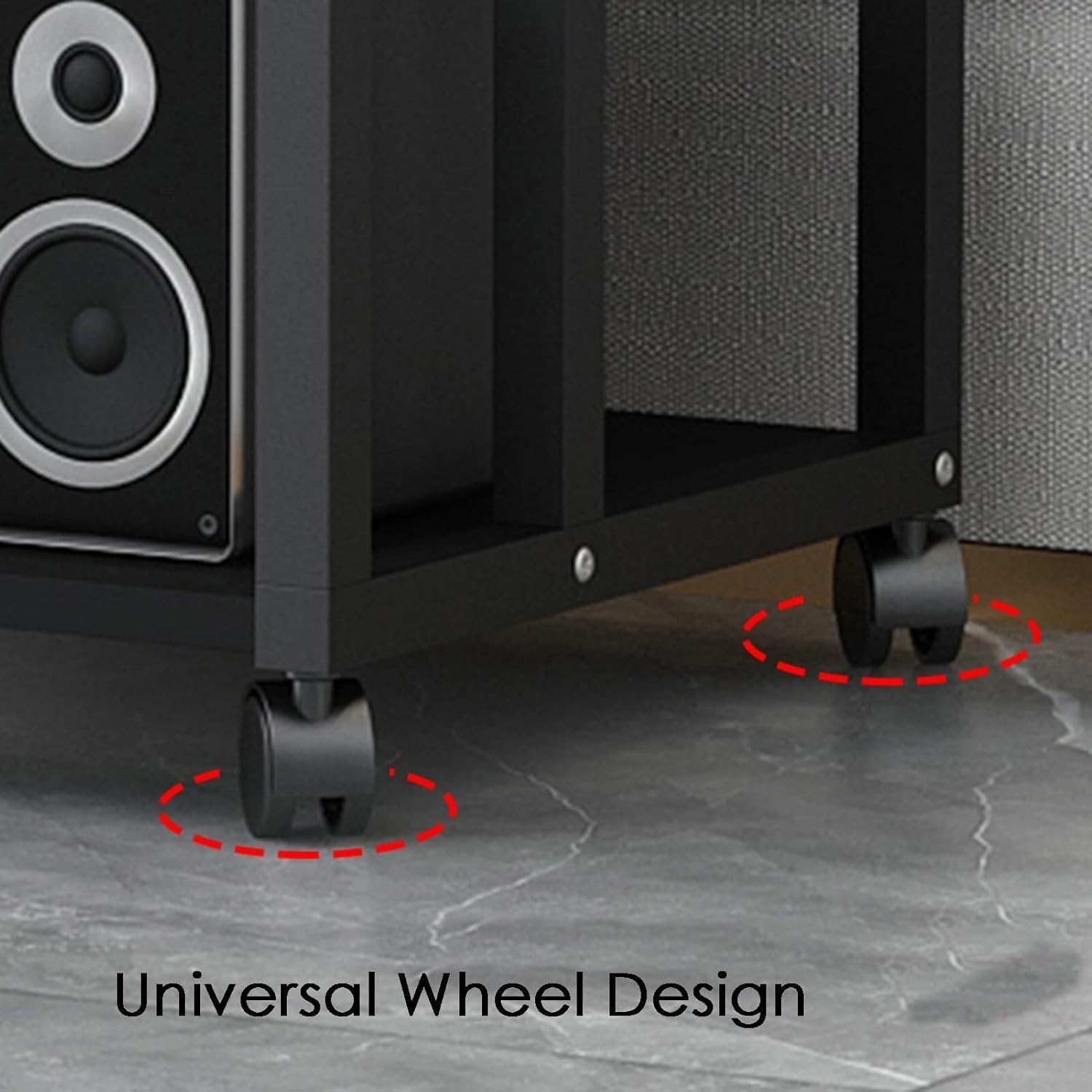 2-Tier Audio Media Rack