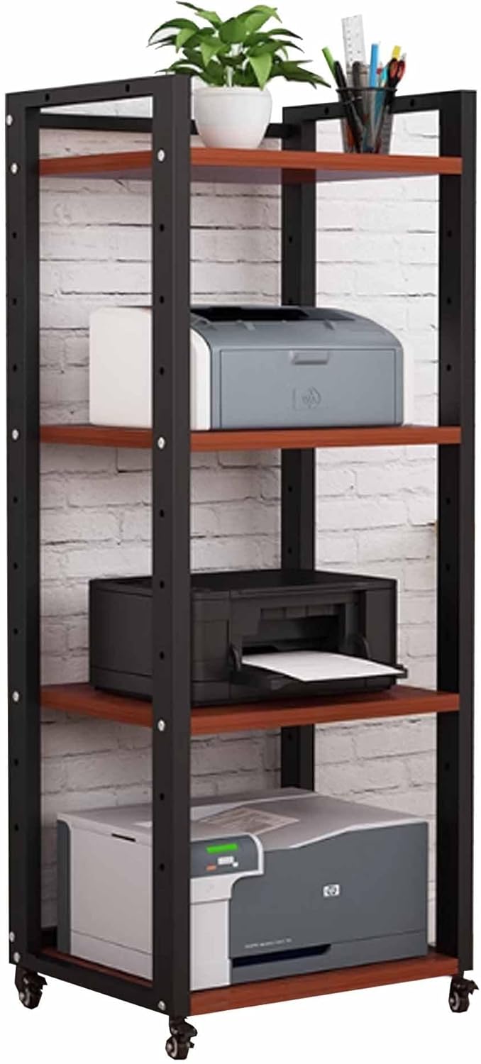 4 Tier AV Media Cabinet Stand