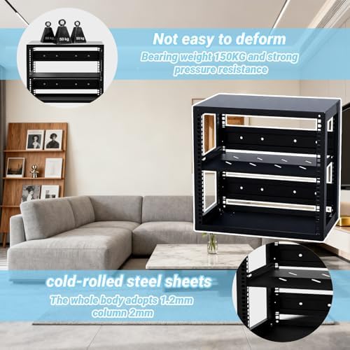 Wall Mounted 2-Tier DVD Component Shelf