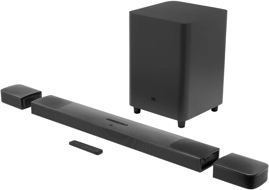 JBL Bar 9.1 Channel 3D Surround Sound Soundbar with Wireless Detachable Rear Speakers