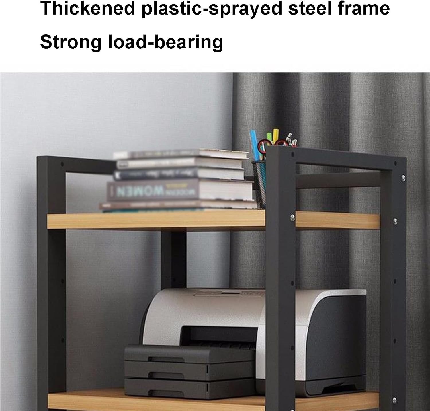 DESKGURU Media Stand with Wheels