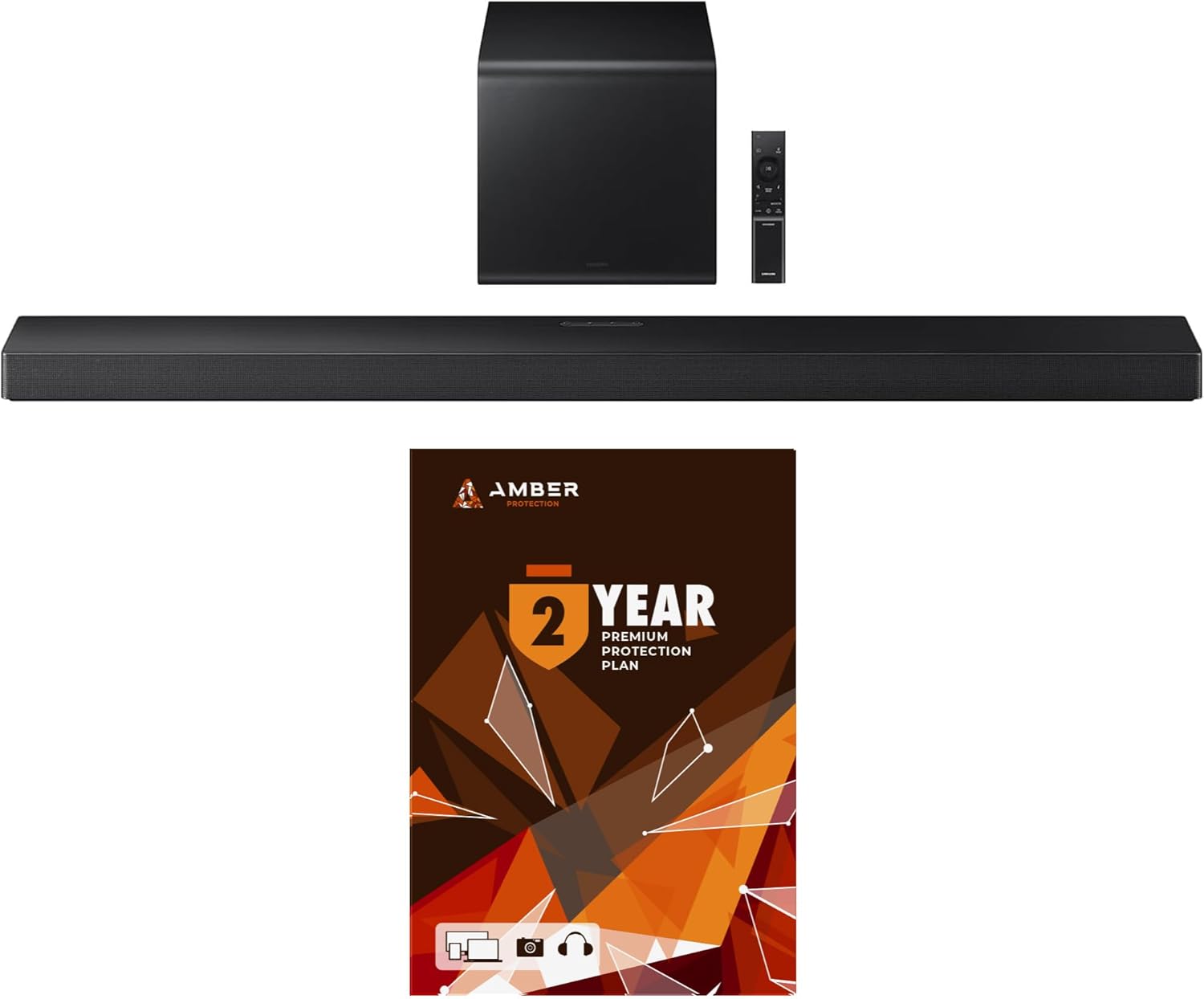 Samsung HW-QS700F 3.1.2 Ch Dolby Atmos Soundbar and Subwoofer with 2 Year Amber Protection Plan (2025)