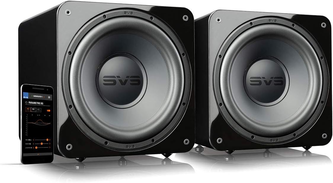SVS SB-1000 Pro Sealed Subwoofers - Pair (Piano Gloss Black)