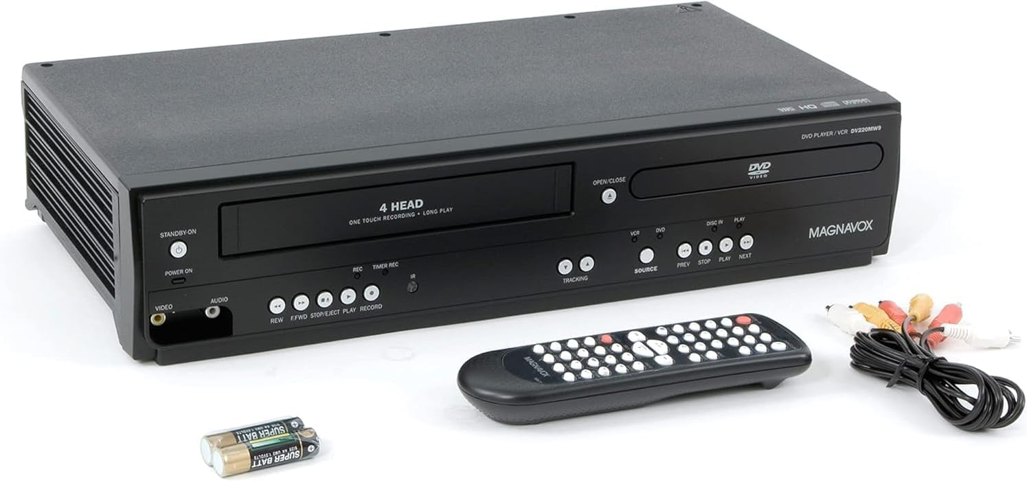 MAGNAVOX DV220MW9 DVD Player VCR Combo (Renewed)