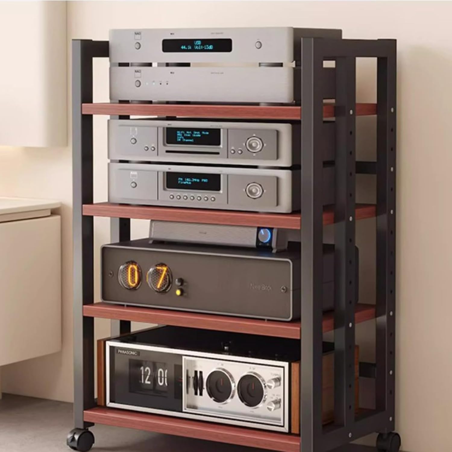 THNSAWX Movable Audio-Video Media Stand