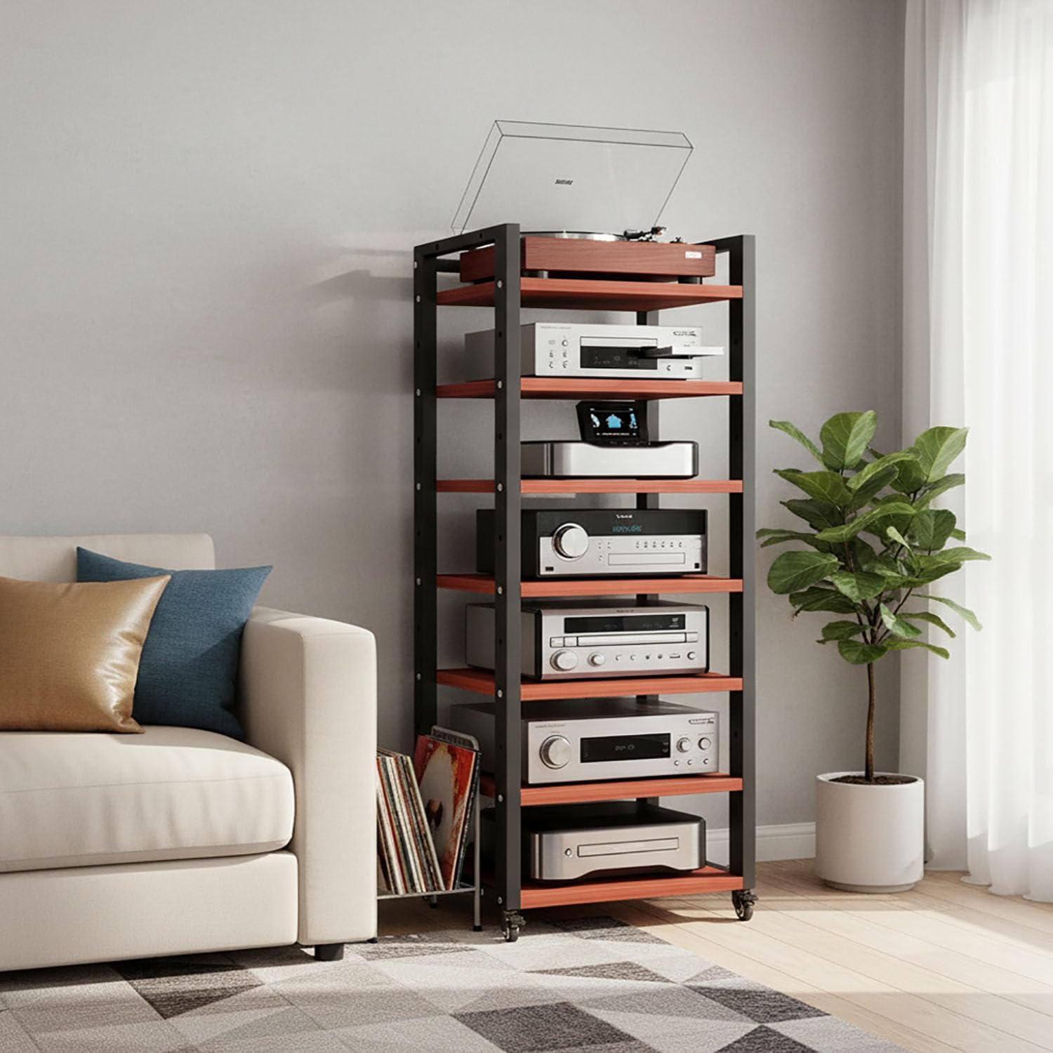 XEOKXOIT 7 Tier AV Media Stand
