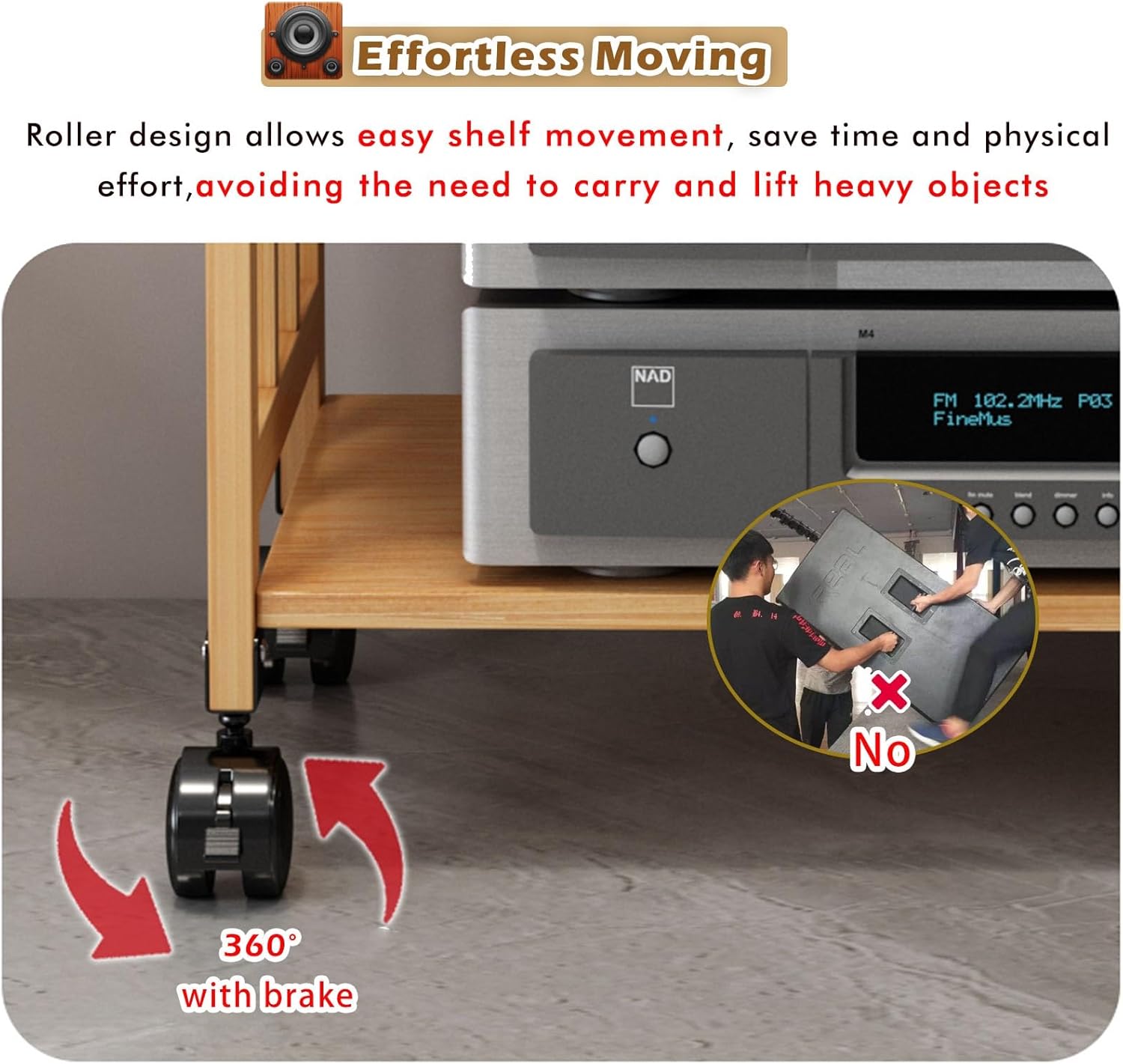 Av Media Stand 3 Tier
