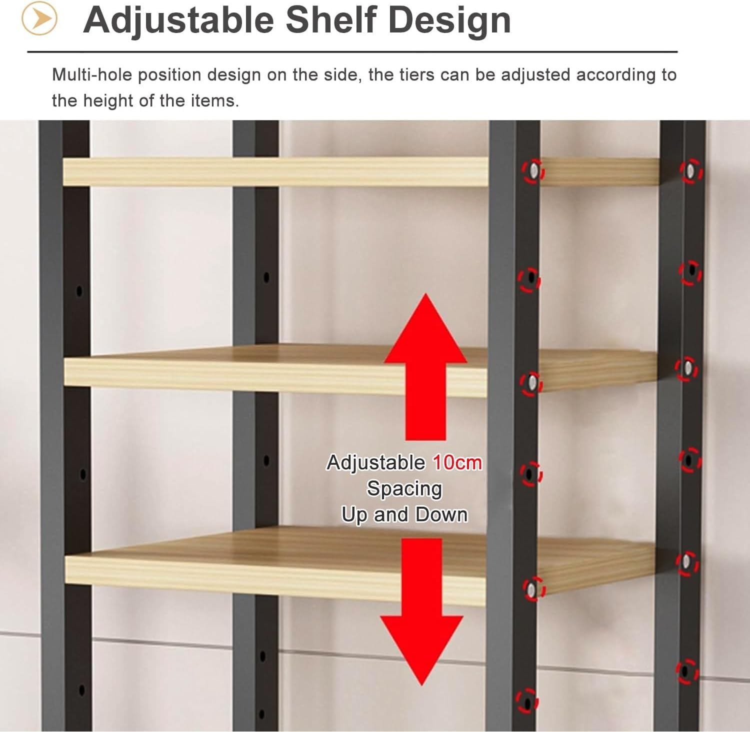 UFAGFDA 6 Tier AV Media Stand