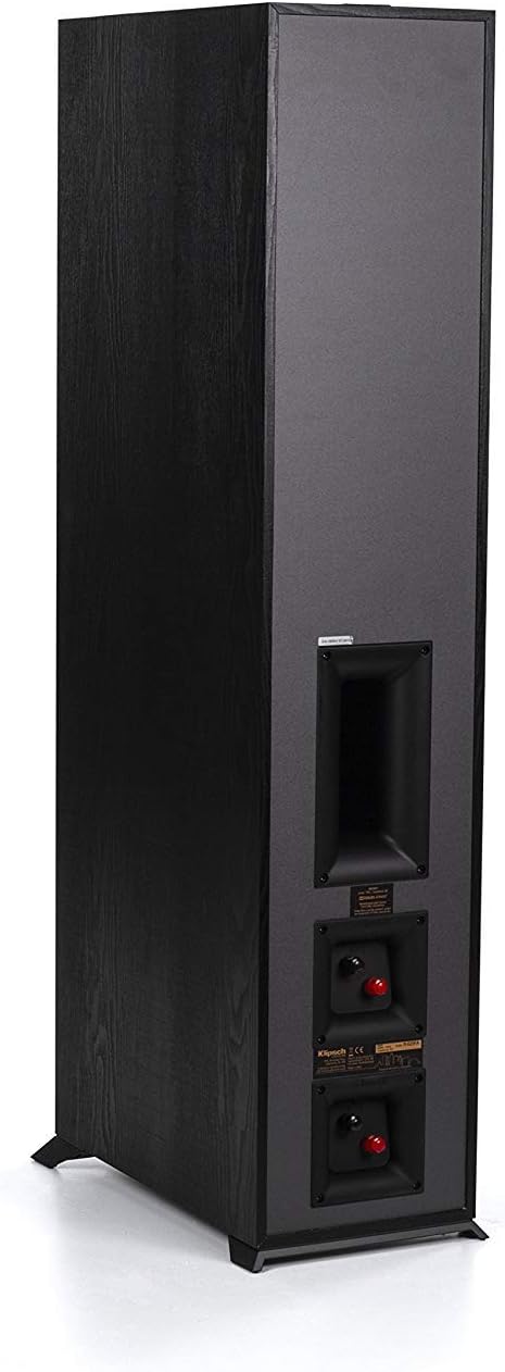 Klipsch R-625FA Powerful Detailed Floorstanding Single Home Speaker Black