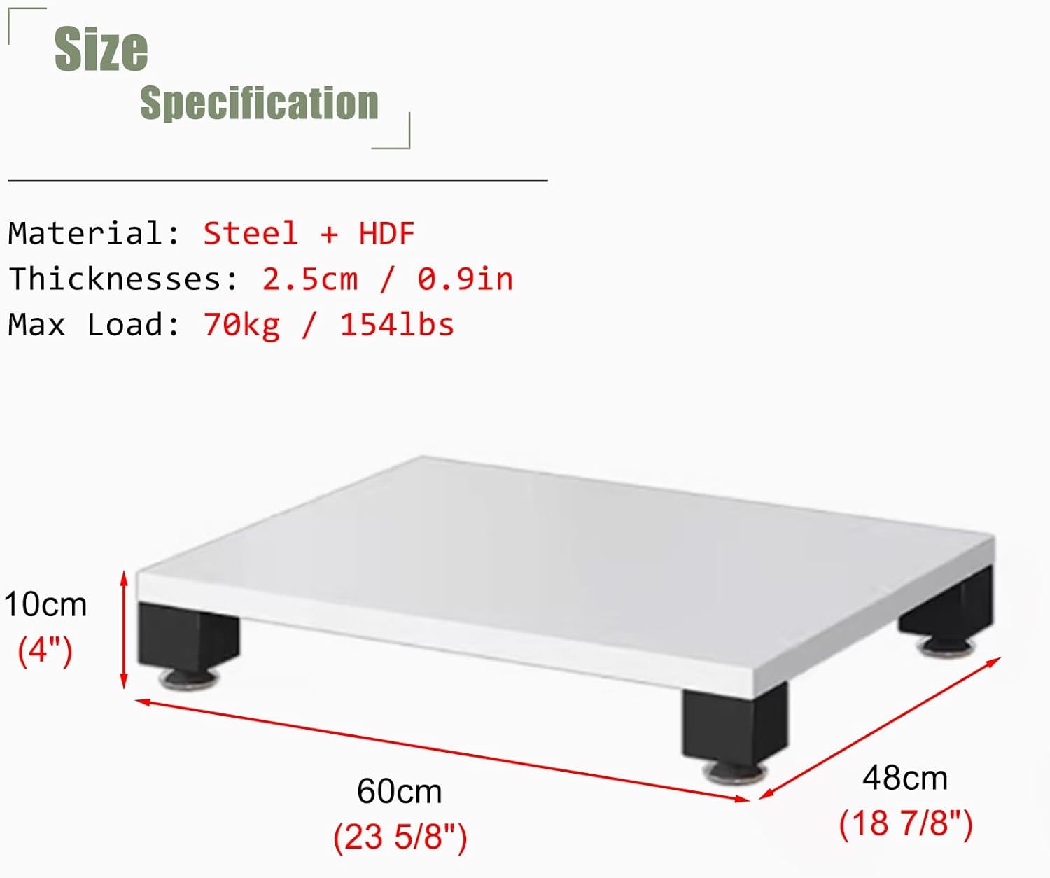 Audio Cabinet Rack 1/2 / 3 Tier Floor AV Component Entertainment Stand