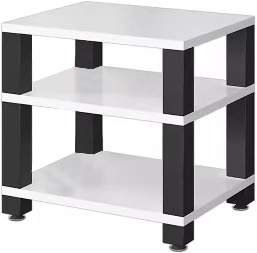 OUKEJNM Corner Media Storage Cabinet