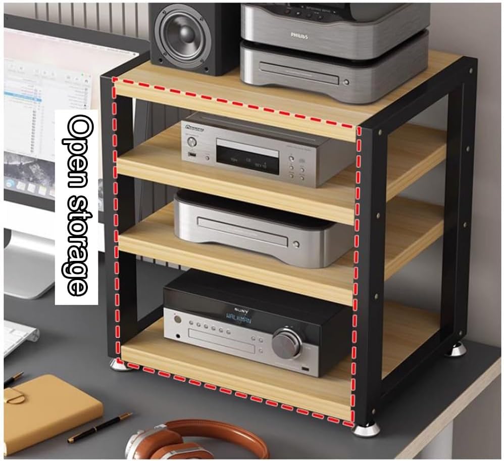 3-Tier Desktop Amplifier Rack