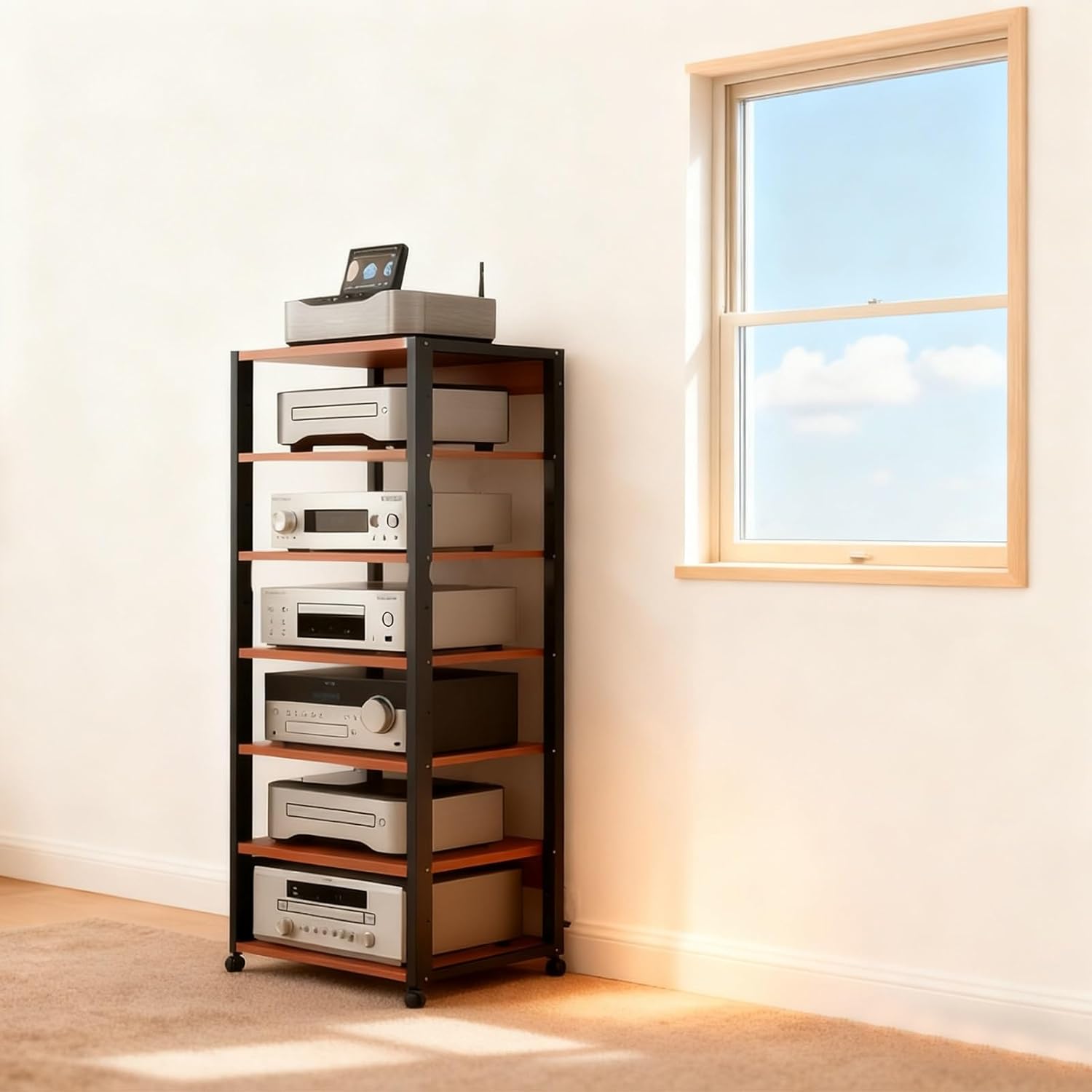 7-Tier AV Media Stand