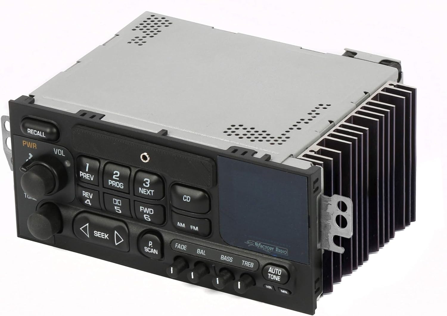 1 Factory Radio AM FM Radio w Aux Input No CD Compatible with 1995-05 GMC Chevrolet Car