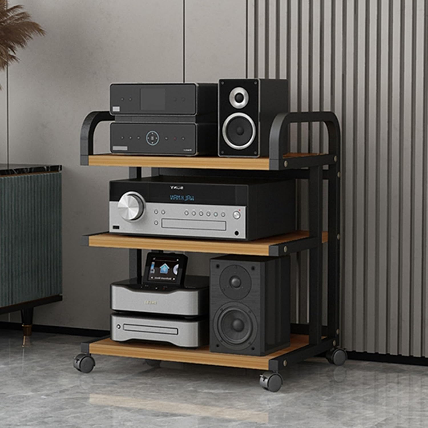 XingLi Movable 3-Tier AV Media Stand