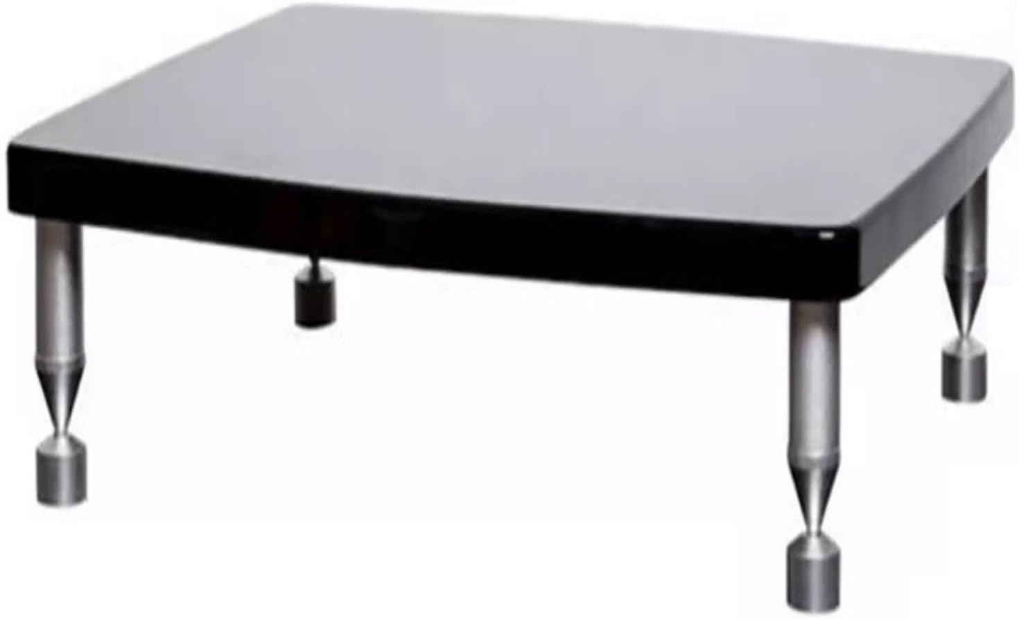 UYCVT Heavy Duty 3-Tier Corner Av Media Stand HiFi Audio Rack Open Storage Stereo Shelf Multi-Media Component Rack for Home Theater & Entertainment Center-59 * 49 * 13cm