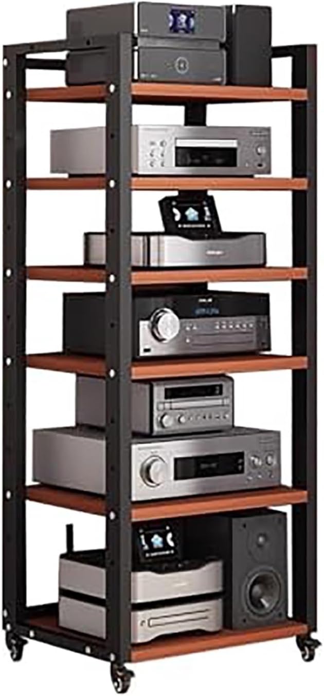 HYETYDV Rack AV Shelf Modern Audio-Video Stand