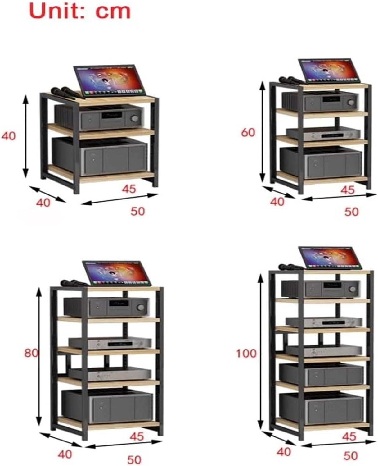 DARZYS AV Media Stand