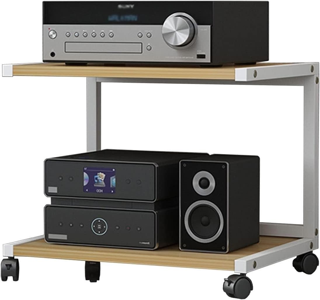 2-Tier Media Storage Cabinet