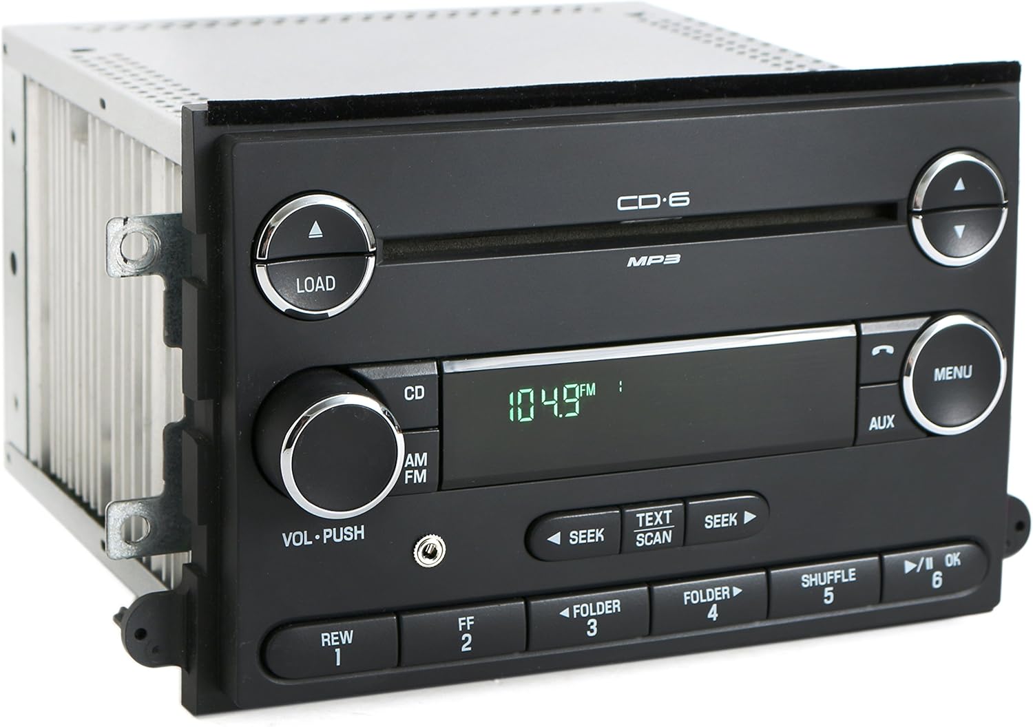 Mercury Milan Ford Fusion 06-09 Radio AM FM 6 Disc CD w Aux Input 8E5T-18C815-AG (Renewed)