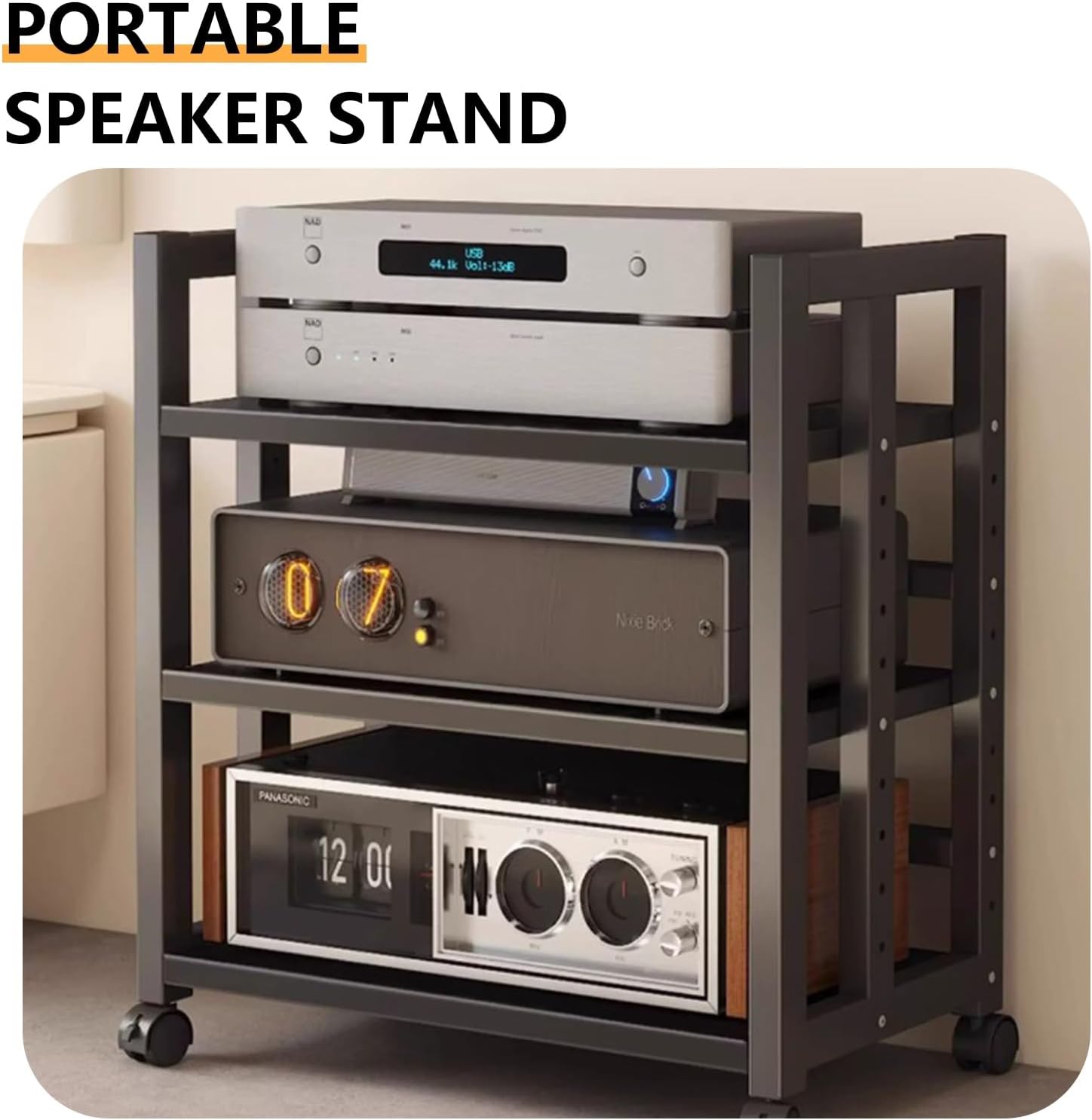 THNSAWX Movable AV Media Stand