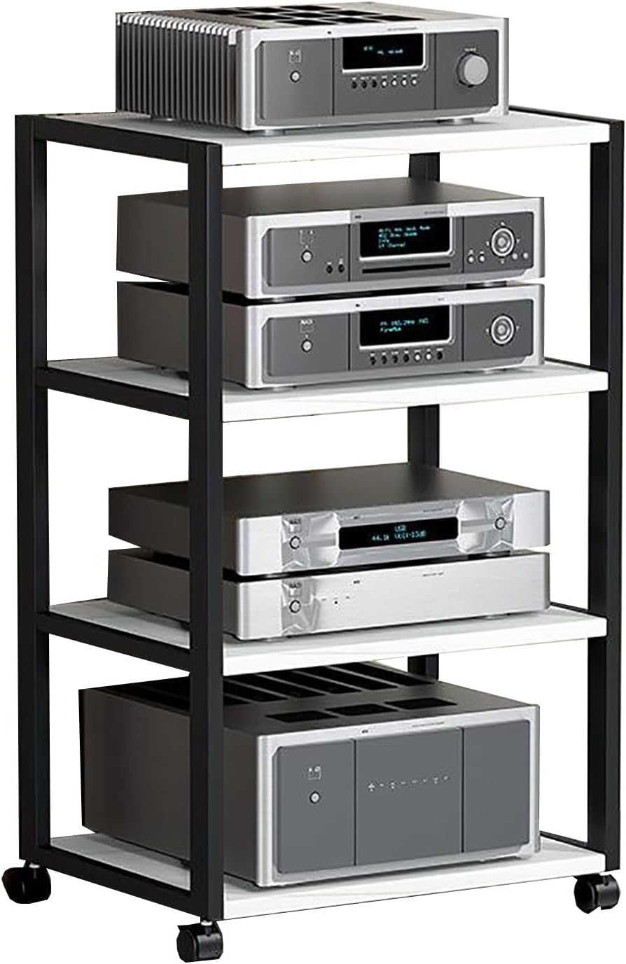 JIAHESHYP 4/5-Tier AV Media Stand